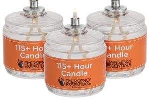 Sterno Candle Lamp Texarkana Amazon Com 115 Hour Plus Emergency Candles Clear Mist Set Of 3