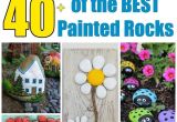 Stone Art for Gardens Over 40 Of the Best Rock Painting Ideas Including Animals Wall