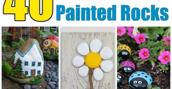 Stone Art for Gardens Over 40 Of the Best Rock Painting Ideas Including Animals Wall