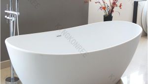Stone Resin Bathtubs for Sale Acrylic Resin solid Surface Bathtub Stone Modern Stand