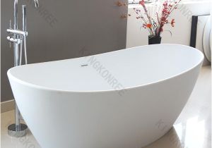 Stone Resin Bathtubs for Sale Acrylic Resin solid Surface Bathtub Stone Modern Stand