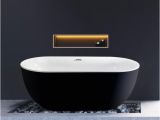 Streamline Freestanding Bathtub Shop Streamline 59 Inch soaking Freestanding Tub with