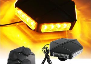 Strobe Light Bar for Trucks Red 24 Led Warning Recovery Amber White Lightbar Wrecker Flashing