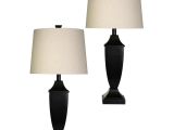 Stylecraft Buffet Lamps Stylecraft Bronze Wood Table Lamp Set L321732 Destination Lighting