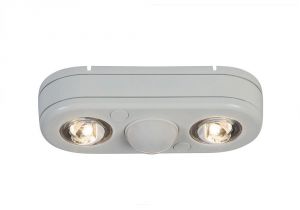Submersible Led Lights with Remote Maximus White Motion Activated Outdoor Integrated Led Camera Flood