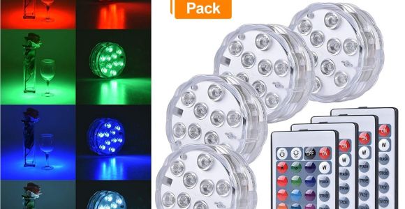 Submersible Led Lights with Remote Submersible Led Lights Multi Color Remote Controlled Submersible