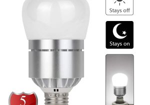 Sunbeam Light Bulbs Dusk to Dawn Led Sensor Light Bulb 12w Auto On Off Led Light Bulb