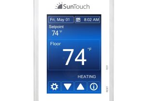 Suntouch Heated Floor System Suntouch Command thermostat 500850