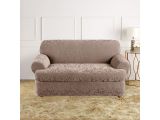 Sure Fit sofa Covers Kohls Sure Fit Stretch Jacquard Damask 2 Pc T Cushion sofa Slipcover