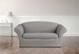 Sure Fit sofa Covers Kohls Sure Fit Stretch Seersucker 2 Piece Loveseat Slipcover White