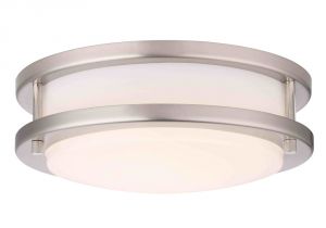 Surface Mount Can Light Design Classics Lighting 10 Inch Led Flushmount Light with Acrylic