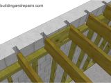 Suspended Timber Floor Joist Hangers Problems Replacing Wood Joists Embedded In Block Walls Building