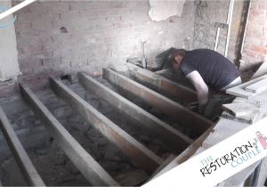 Suspended Timber Floor Joist Hangers Removing Insulating and Restoring A Suspended Wooden Floor Part 2