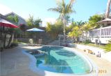 Swimming Pool Floor Padding Tropical Backyard Paradise Bring the Pets Pool Deck Spa Garden