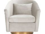 Swivel Chairs for Bathtub Decor Market Clara Quilted Swivel Tub Chair Pale Taupe