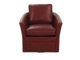 Swivel Chairs for Bathtub Leather 32 5 Swivel Tub Chair In Red