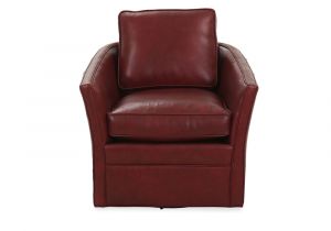 Swivel Chairs for Bathtub Leather 32 5 Swivel Tub Chair In Red