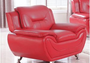 Syncro Faux Leather Swivel Accent Chair Ufe norton Red Faux Leather Modern Living Room Accent