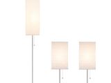 Table Lamps at Home Depot Hampton Bay 60 In 9 5 Watt Bronze Base Led Bulbs Included Paper