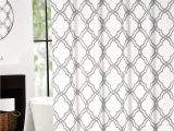 Tahari Bathroom Rugs Amazon Com Tahari Home Cotton Shower Curtain Moroccan Tile