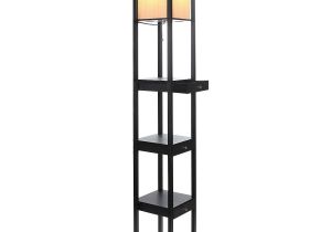 Tall Lamp with Shelves Brightech Maxwell Led Drawer Edition Shelf Floor Lamp Modern asian