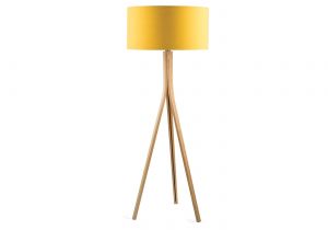 Tall Yellow Floor Lamp Lamp Vintage Gold Plated Wooden Floor Lamp for Sale at Pamono Wood