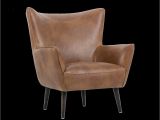 Tan Faux Leather Accent Chair Lute Tan Leather Accent Chair Bright Modern Furniture