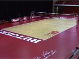 Taraflex Flooring Volleyball Volleyball Unveils Taraflex Playing Surface Rutgers University