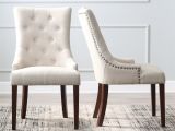 Target Armless Side Chairs Belham Living Thomas Tufted Tweed Dining Chairs Set Of 2