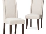 Target Armless Side Chairs Charlie Modern Wingback Dining Chair Set Of 2 Target for