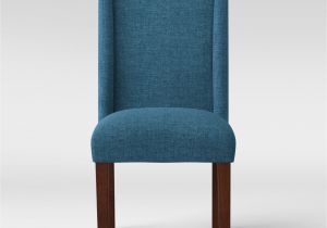 Target Armless Side Chairs Lowell Modified Wingback Dining Chair Navy Blue Fully assembled