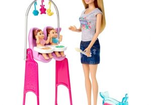 Target Baby Doll Bathtub Barbie Careers Twins Babysitter Doll and Playset Tar