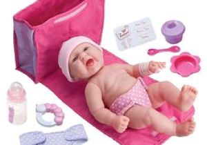 Target Baby Doll Bathtub Jc toys La Newborn 14" original Realistic Baby Doll