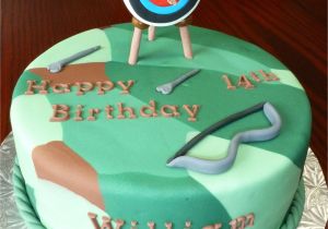 Target Birthday Cake Decorations Archery Cake Frosted Cakes Pinterest Archery Cake and Birthdays