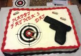 Target Birthday Cake Decorations Gun Cake Gun is A Sugar Cookie Decorated with Royal Icing Target