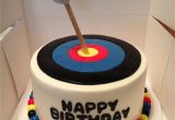 Target Edible Cake Decorations Archery Target Cake Fondant Target tops An Eight Inch Cake Arrow