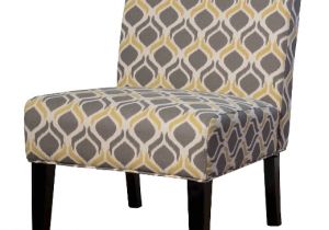 Target Grey Accent Chair Saloon Fabric Print Accent Chair Yellow Gray