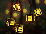 Target solar String Lights Letters solar String Light 30 Led Waterproof solar Power String