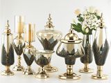 Tea Light Urns Peandim Elegant Bronze Candle Holders Home Decorations Candle