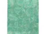 Teal Blue Furry Rug Bombay Home Silky Turquoise Hand Tufted Shag Rug 9 X 12 Blue