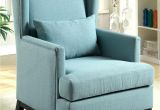 Teal Blue Leather Accent Chair Nvmain – Awesome Home Design Ideas