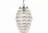Teardrop Light Fixture Crystal Teardrop 1 Light Mini Pendant Mini Pendant Pendants and