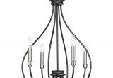 Teardrop Light Fixture Progress Lighting Whisp Collection 4 Light Graphite Chandelier with