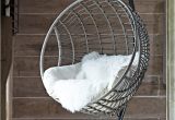 Teardrop Swing Chair with Stand Indoor Outdoor Hanging Chair Lovely Things for House Garden