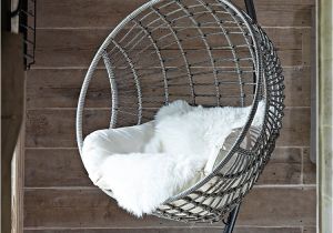 Teardrop Swing Chair with Stand Indoor Outdoor Hanging Chair Lovely Things for House Garden