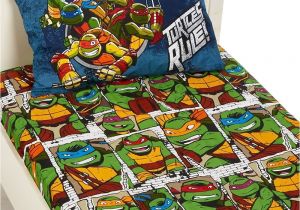 Teenage Mutant Ninja Turtle Bedroom Furniture Nickelodeon Teenage Mutant Ninja Turtles Dark Ninja Twin Sheet Set