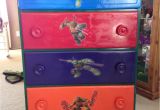 Teenage Mutant Ninja Turtle Bedroom Furniture Painted My sons Dresser Ninja Turtle Style Ideas for the House