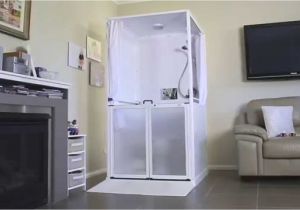 Temporary Shower Stall Careport Your Portable Bathroom solution Youtube
