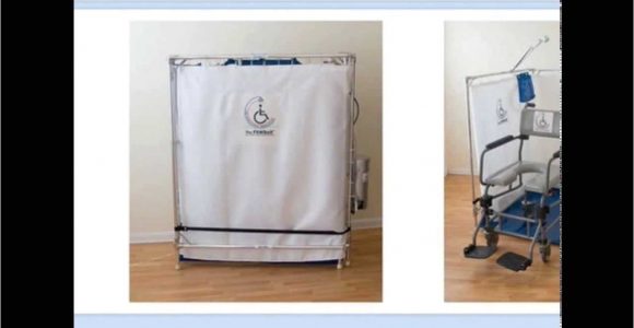 Temporary Shower Stall Portable Wheelchair Showers for the Disabled Alternative to Walk In
