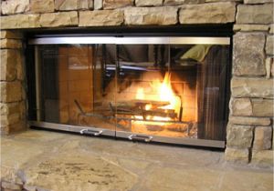 Temtex Fireplace Doors Fireplace Replacement Glass for Prefab Fireplace Doors Brick Anew